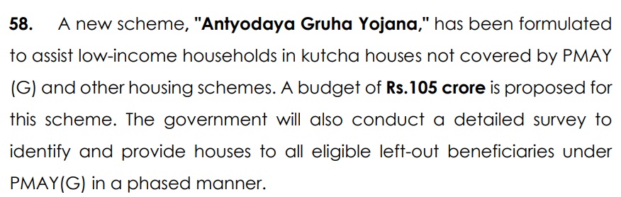 Odisha Antyodaya Gruha Yojana Info
