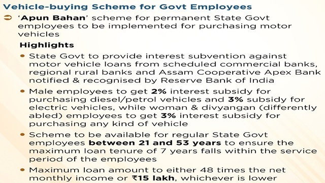 Assam Apun Bahan Scheme Benefits