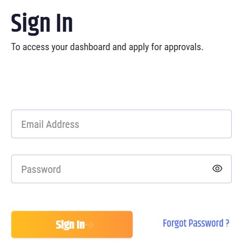 Sign In on NSWS Portal