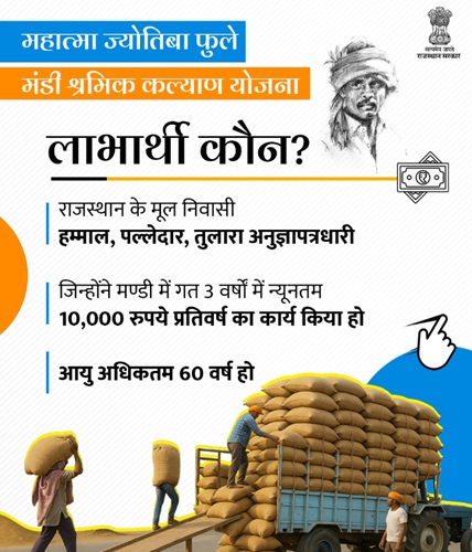 Eligibility of Mandi Shramik Kalyan Yojana