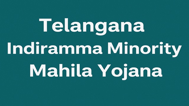Telangana Indiramma Minority Mahila Yojana