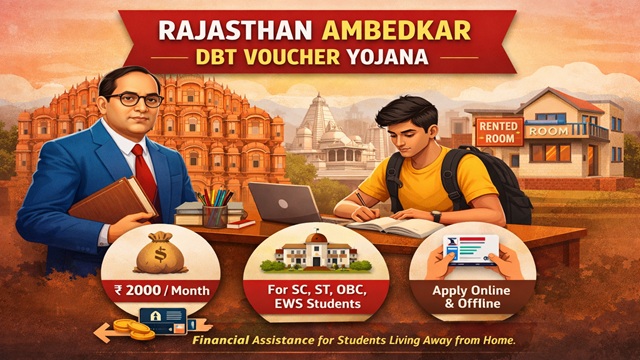  Rajasthan Ambedkar DBT Voucher Yojana Benefits