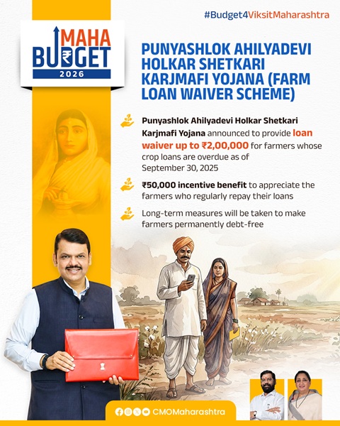 Punyashlok Ahilyadevi Holkar Shetkari Karjmafi Yojana Details
