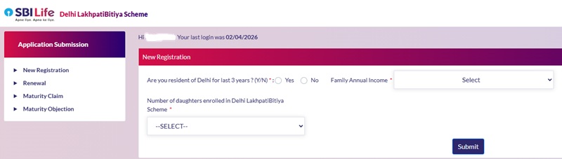 Lakhpati Bitiya Scheme Dashboard