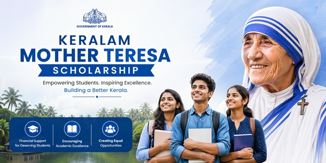 Keralam Mother Teresa Scholarship Image