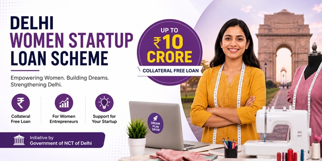 Delhi Women Startup Loan Scheme Image