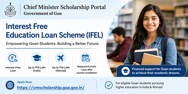  Goa Interest Free Education Loan Scheme (IFEL).png 