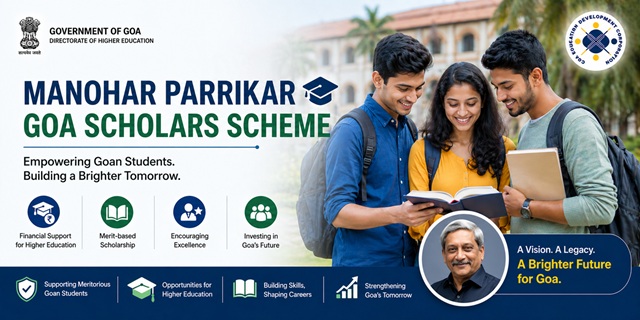 Goa Manohar Parrikar Scholars Scheme Image