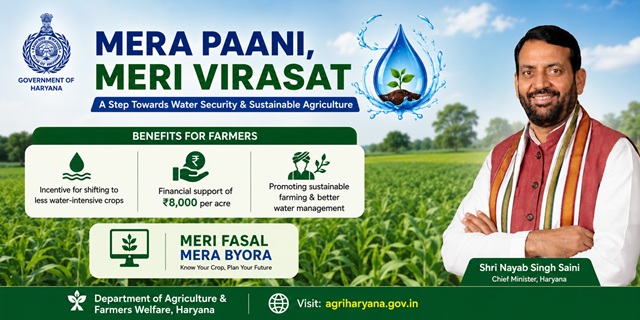 Haryana Mera Paani Meri Virasat Scheme Image