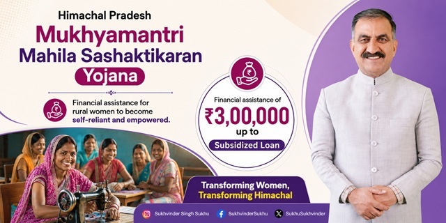 Himachal Pradesh Mukhyamantri Mahila Sashaktikaran Yojana Image