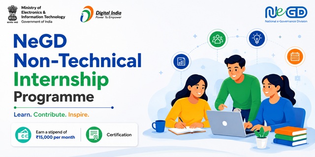NeGD Non-Technical Internship Programme Image