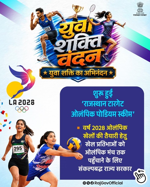 Rajasthan Mission Olympics 2028