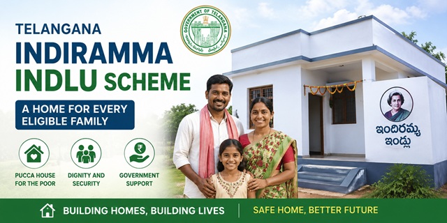 Telangana Indiramma Indlu Scheme Image