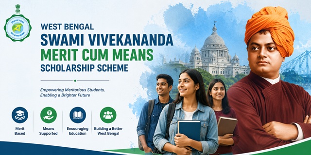 West Bengal Swami Vivekananda Merit cum Means Scholarship Scheme Image