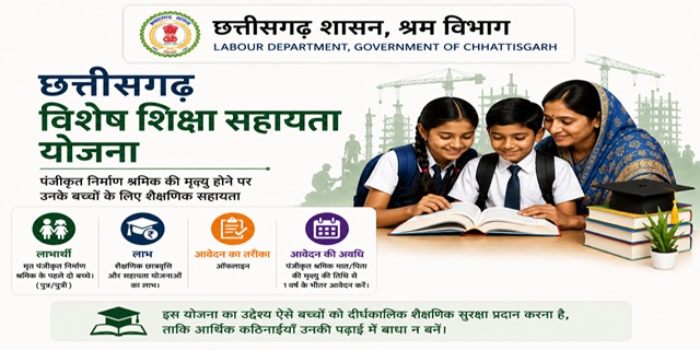  छत्तीसगढ़ विशेष शिक्षा सहायता योजना
