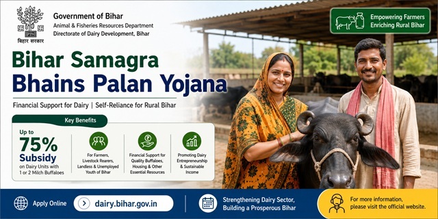 Bihar Samagra Bhains Palan Yojana.