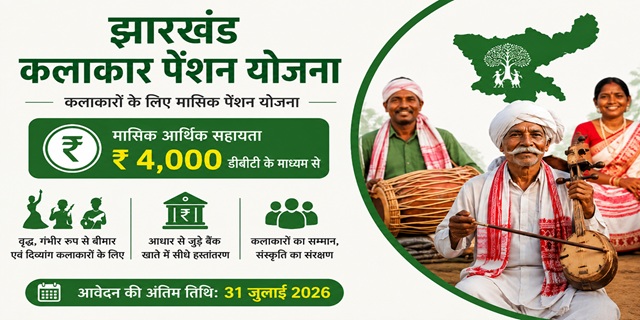 Jharkhand Kalakar Pension Yojana Image