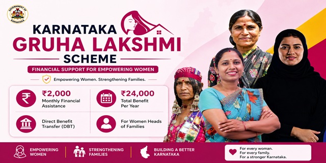 Karnataka Gruha Lakshmi Scheme Image