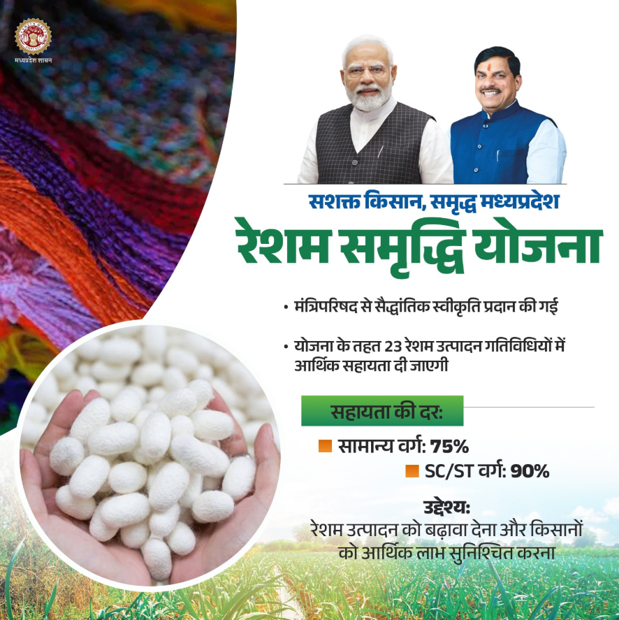 MP Resham Samriddhi Yojana.