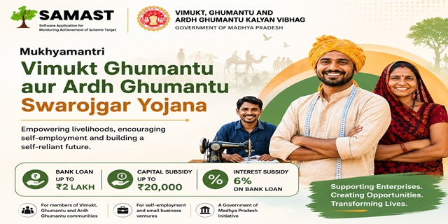 Madhya Pradesh Mukhyamantri Vimukt Ghumantu aur Ardh Ghumantu Swarojgar Yojana