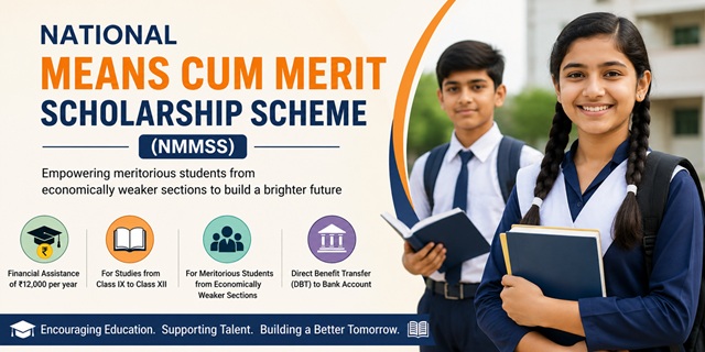 National Means Cum Merit Scholarship Scheme image