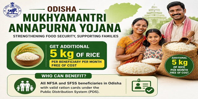 Odisha Mukhyamantri Annapurna Yojana (MAPY)