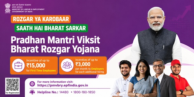 PM Viksit Bharat Rozgar Yojana Image