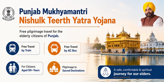Punjab Mukhyamantri Nishulk Teerth Yatra Yojana Image