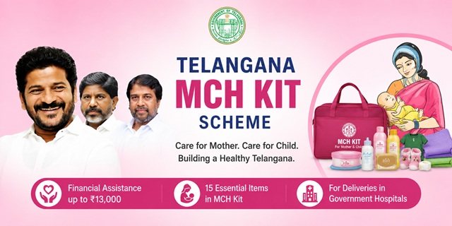 Telangana MCH Kit scheme image