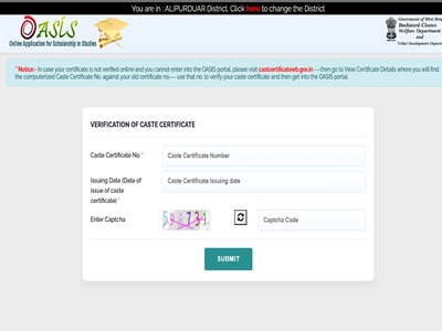Verification of cast