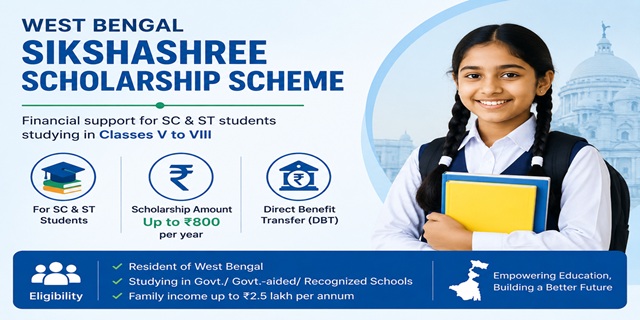 West Bengal Sikshashree Scholarship Scheme Image