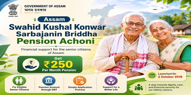 Assam Swahid Kushal Konwar Sarbajanin Briddha Pension Scheme