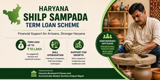 Haryana Shilp Sampada Term Loan Scheme Image