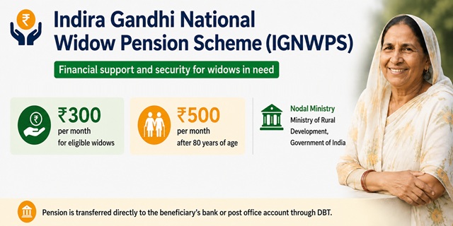 Indira Gandhi National Widow Pension Scheme Image