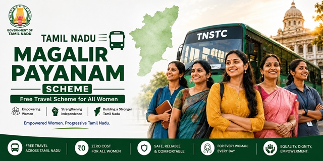Tamil Nadu Magalir Payanam Scheme Image