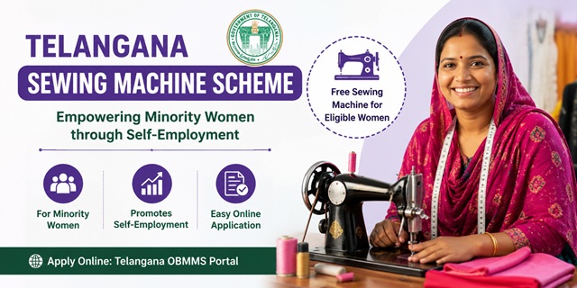 Telangana Sewing Machine Scheme Image