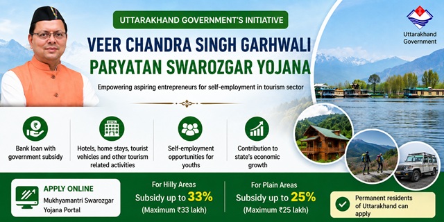 Veer Chandra Singh Garhwali Paryatan Swarozgar Yojana Image