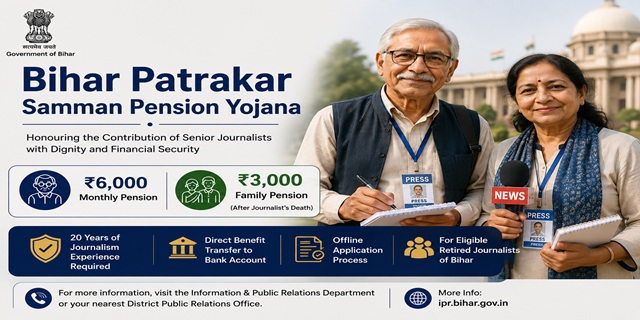 Bihar Patrakar Samman Pension Yojana