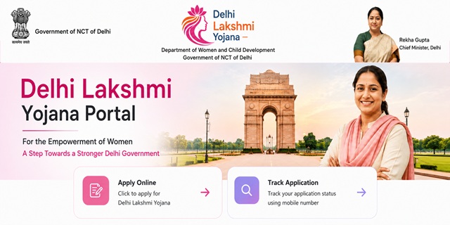 Delhi Lakshmi Yojana Portal Image