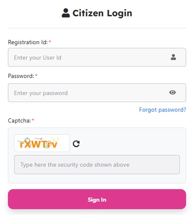 Delhi Lakshmi Yojana Applicant Login