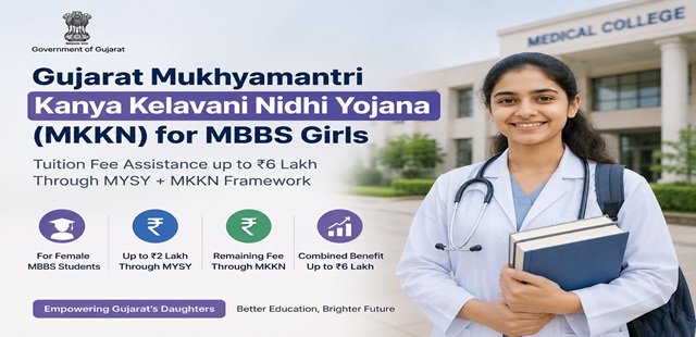 Gujarat Mukhyamantri Kanya Kelavani Nidhi Yojana (MKKN) 