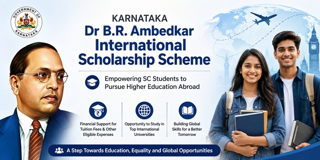 Karnataka Dr. B.R. Ambedkar International Scholarship image