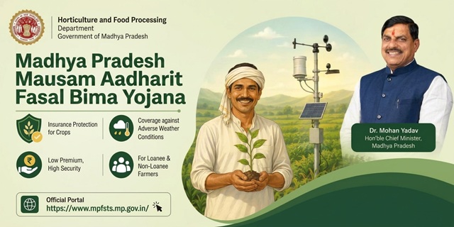 MP Mausam Aadharit Fasal Bima Yojana Image