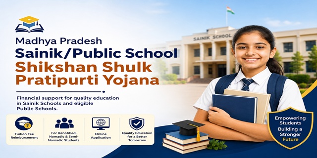 Madhya Pradesh Sainik/Public School Shikshan Shulk Pratipurti Yojana