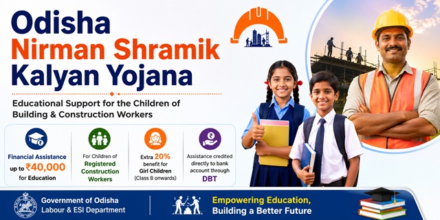 Odisha Nirman Shramik Kalyan Yojana image