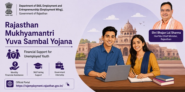 Rajasthan Mukhyamantri Yuva Sambal Yojana Image