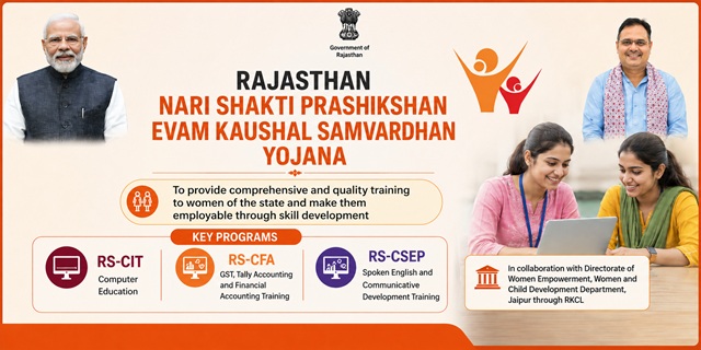 Rajasthan Nari Shakti Prashikshan Evam Kaushal Samvardhan Yojana Image