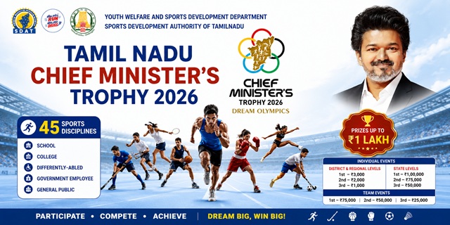 Tamil Nadu Chief Minister's Trophy Image