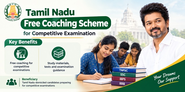 Tamil Nadu Free Coaching Scheme Image