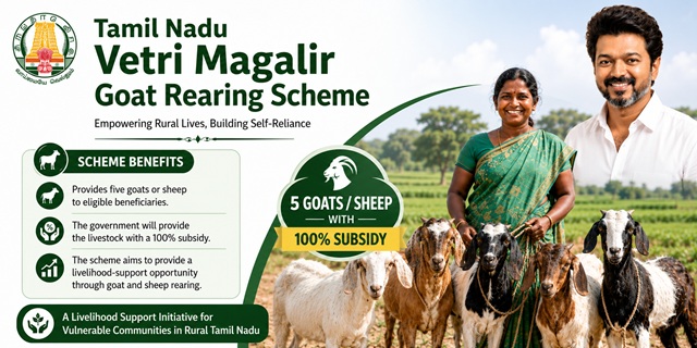 Tamil Nadu Vetri Magalir Goat Rearing Scheme image